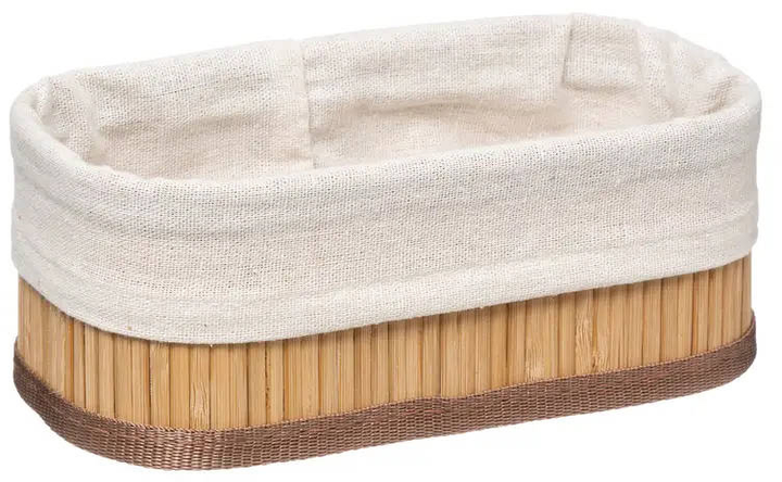 Zestaw pojemników 5five Simply Smart bambusowych na kosmetyki 3 szt (3560233826978) - obraz 4
