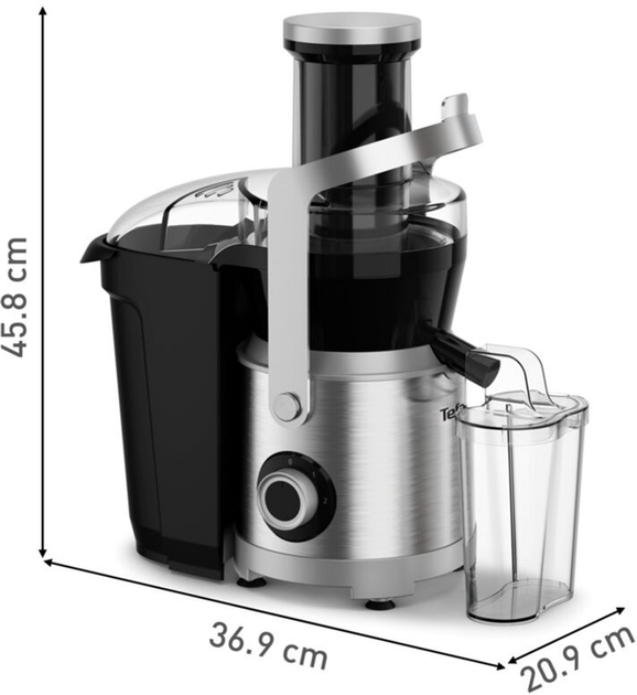 Соковижималка відцентрова Tefal Nutri XXL ZE660D10 - зображення 19