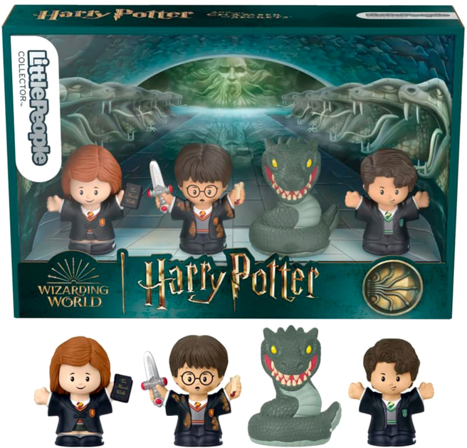 Zestaw figurek Mattel Little People Harry Potter i Komnata Tajemnic 7 cm (0194735203574) - obraz 2