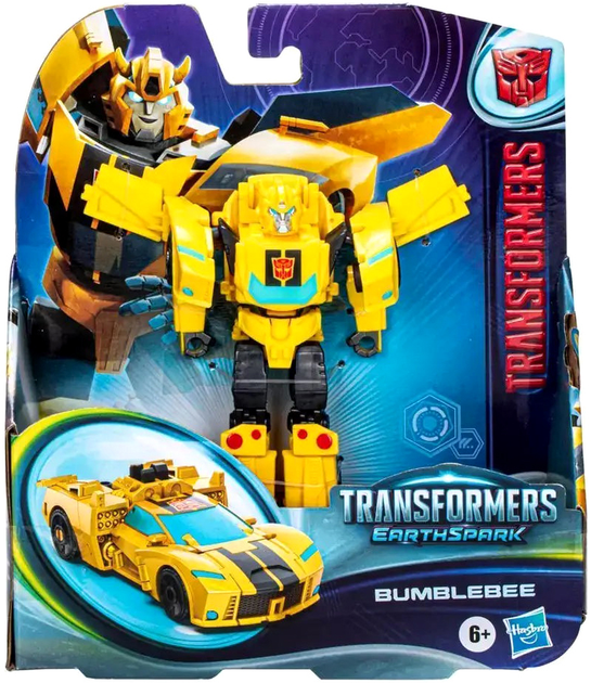 Іграшка трансформер Hasbro Transformers EarthSpark Warrior Class Bumblebee 12.5 см (5010996209191) - зображення 1