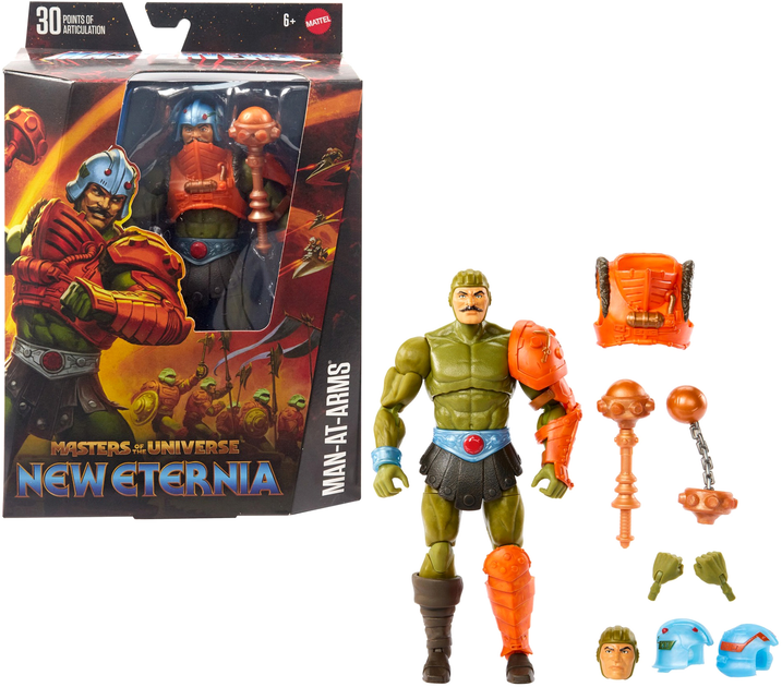 Figurka do gry Mattel Masters of the Universe Masterverse Man-At-Arms 17.8 cm (0194735243563) - obraz 1