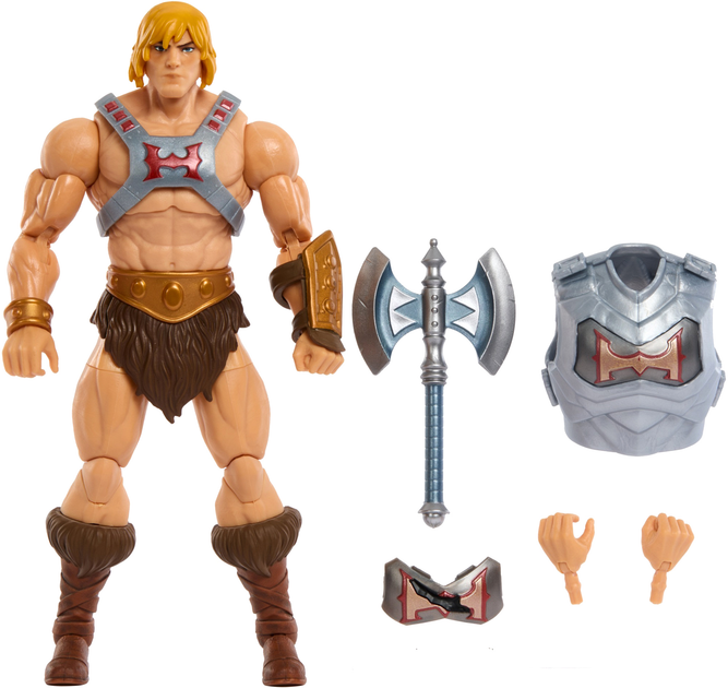 Figurka do gry Mattel He-Mana Mattel Masterverse Battle Armor He-Man 17.8 cm (0194735243631) - obraz 2