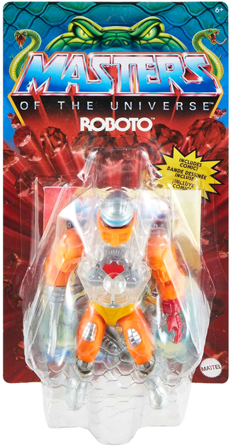 Ігрова фігурка Mattel Masters of the Universe Origins Mini Comic Roboto 14 см (0194735104079) - зображення 1