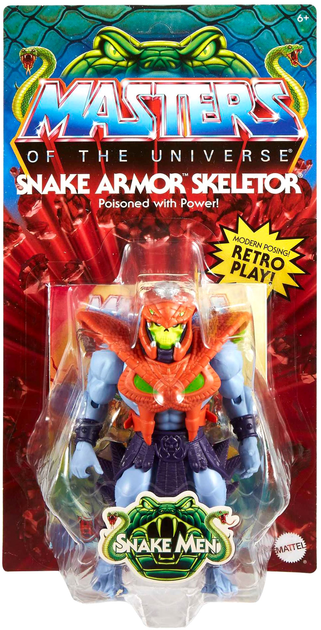 Figurka do gry Mattel Masters of the Universe Origins Snake Armor Skeletor 14 cm (0194735104185) - obraz 1