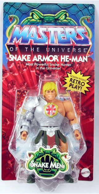 Ігрова фігурка Mattel Masters of the Universe Origins Snake Armor He-Man 14 см (0194735104222) - зображення 1