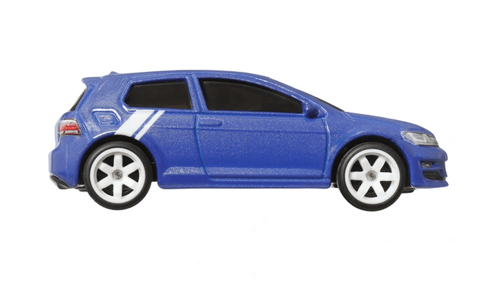 Машинка Premium Hot Wheels Volkswagen Golf Mk7 World Tour 1:64