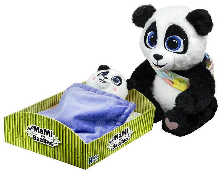 Інтерактивний ігровий набір Huggy Luv Мама панда Мамі та її Малюк Baobao (5904754603720) - зображення 3