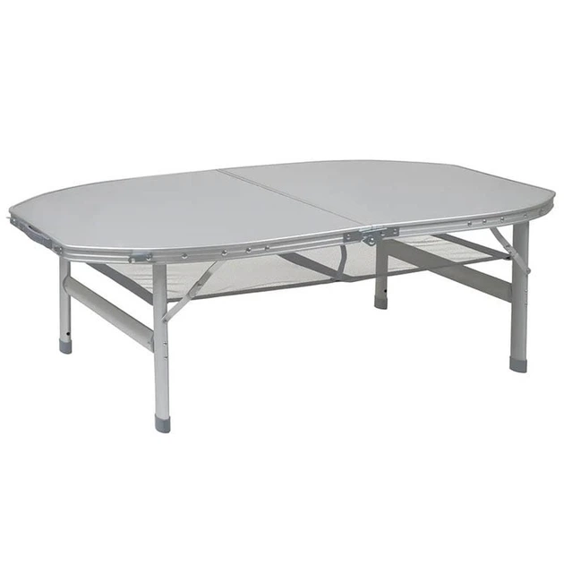 Стол раскладной Bo-Camp Premium Oval 120x80 cm Grey (DAS302789) - изображение 2
