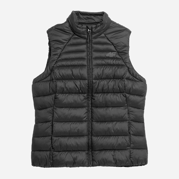 Bezrękawnik damski krótki 4F Down Jacket F091 4FSS23TDJAF091-20S L Czarny (5904698154425) - obraz 4