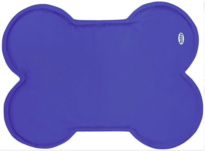 Охолоджуючий килимок для собак та котів Nobby Cooling Mat Кісточка Синій S 48х36.5 см 62279 - зображення 2
