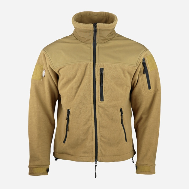 Тактична кофта Kombat UK Defender Tactical Fleece L Койот (kb-dtf-coy-l) - зображення 1