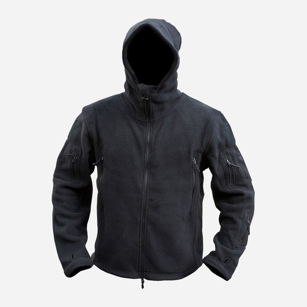 Тактична кофта Kombat UK Recon Hoodie S Чорна (kb-rh-blk-s) - зображення 1