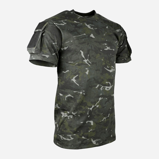 Тактическая футболка Kombat UK TACTICAL T-SHIRT S Мультикам Черная (kb-tts-btpbl-s) - изображение 2