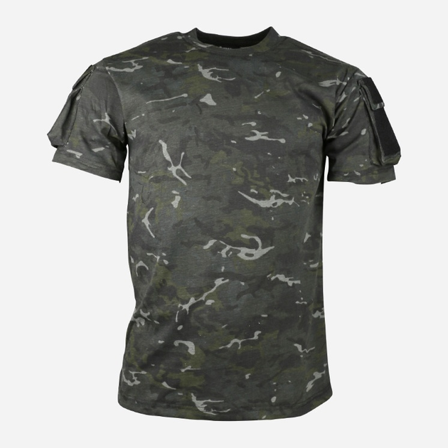 Тактическая футболка Kombat UK TACTICAL T-SHIRT XL Мультикам Черная (kb-tts-btpbl-xl) - изображение 1