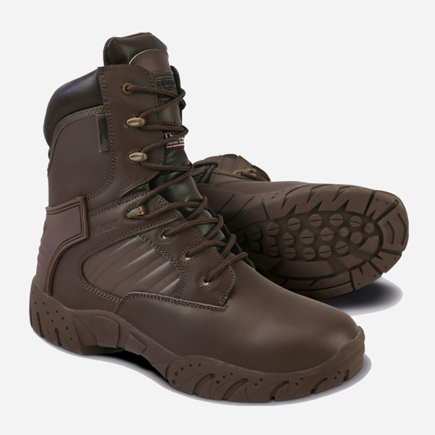 Чоловічі тактичні черевики Kombat UK Tactical Pro Boots All Leather kb-tpb-brw 44 (10UK) Коричневі (5060545654088) - зображення 2