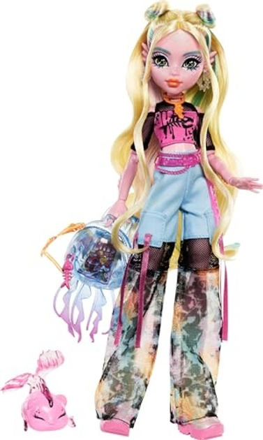 Lalka podstawowa Monster High Lagoona Blue (0194735230518) - obraz 1