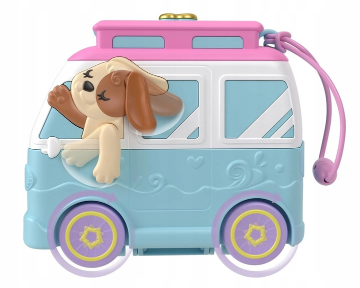 Zestaw kompaktowy Polly Pocket Plażowy szczeniaczek (0194735173808) - obraz 1