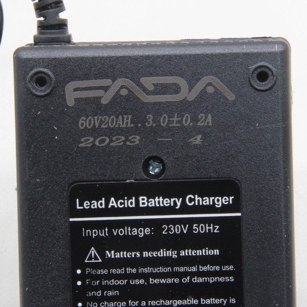 Зарядний пристрій 60V 20Ah Fada BULLI (FDET063LA-60) - Фото 3 Зарядний пристрій 60V 20Ah Fada BULLI (FDET063LA-60) - зображення 3