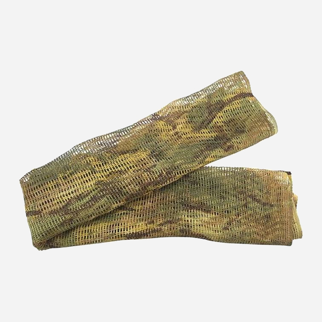 Шарф тактический Kombat UK Scrim Net Scarf 1х1 м Камуфляж (kb-sns-camo) - изображение 1