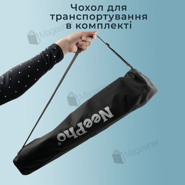 Штатив раскладной профессиональный Neepho 910A 210 см с чехлом и держателем (2937) - изображение 4