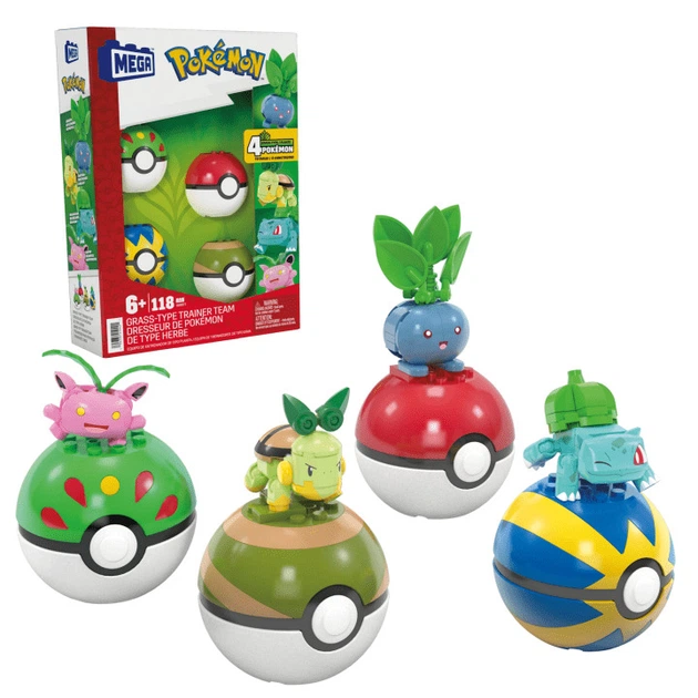 Конструктор Mega Pokemon Команда низового уровня (194735219421
