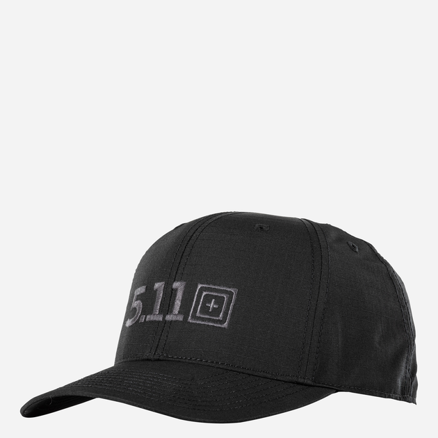 Кепка тактична чоловіча 5.11 Tactical Scope Cap 89523-019 One Size Black (888579704372) - зображення 1