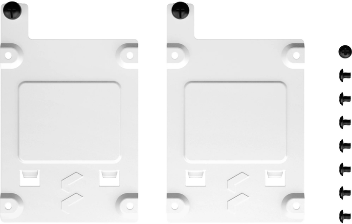 Rama montażowa SSD Fractal Design Type-B (2-pack) White (FD-A-BRKT-002) - obraz 3