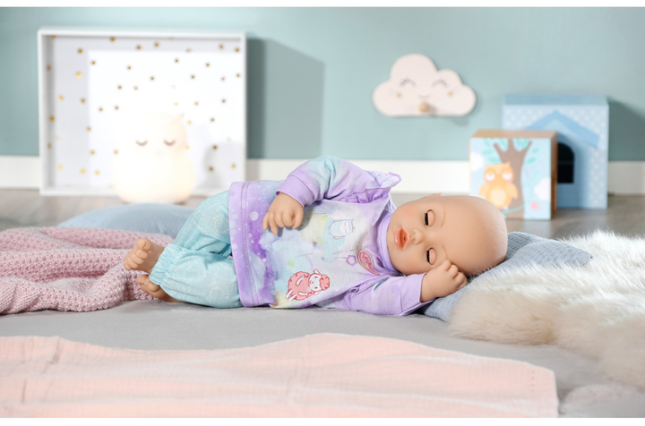 Zestaw ubranek dla lalek Baby Annabell Sweet Dreams piżama 43 cm (4001167706695) - obraz 4