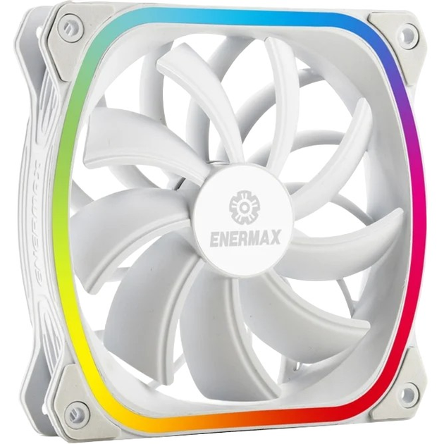 Wentylator Enermax SquA RGB White (4713157724304) - obraz 1