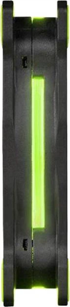 Набір вентиляторів Thermaltake Riing 12 LED Green 3-Fan Pack Зелений (4717964407542) - зображення 4