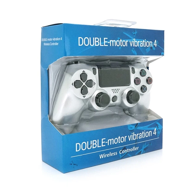 Геймпад джойстик DoubleShock Wireless PS4 Double Motor Vibration DUALSHOCK 4 Silver-White - Фото 5 Геймпад джойстик DoubleShock Wireless PS4 Double Motor Vibration DUALSHOCK 4 Silver-White - зображення 5