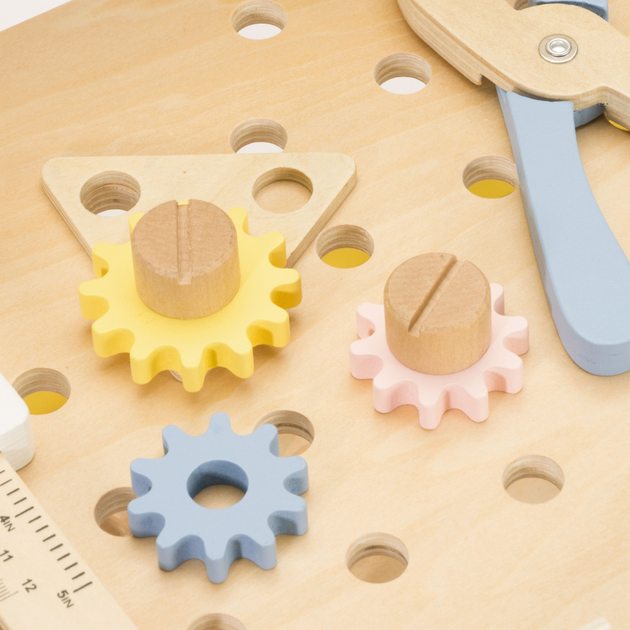 Warsztat Classic World Wooden z tablicą kredową (6927049021763) - obraz 5