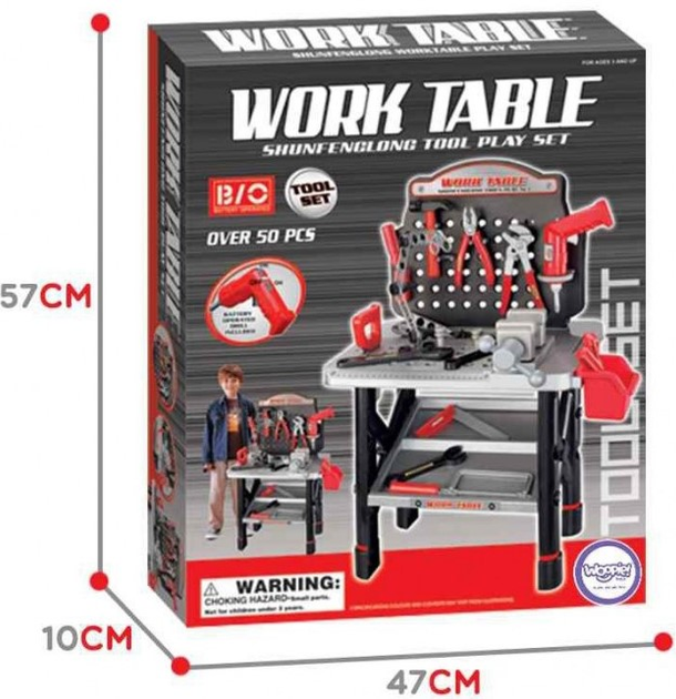 Стіл-майстерня Woopie Work Table з інструментами (0716053830548) - зображення 6