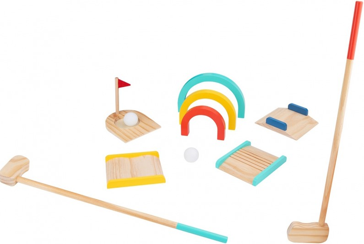 Zestaw golfowy Tooky Toy dla dwóch osób 13 elementow (6972633372981) - obraz 4