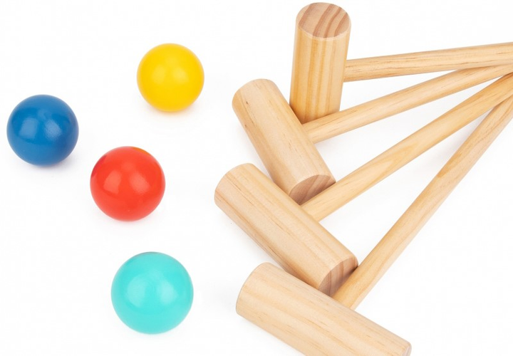 Zestaw do zabawy Tooky Toy Co Croquet (6972633372974) - obraz 5