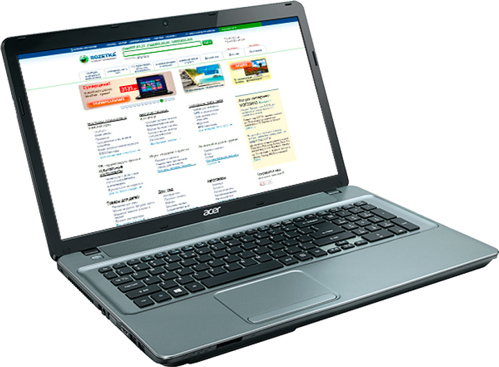 Ноутбук Acer Aspire E1-731G-20204G75Mnii (NX.MG9EU.001) Silver – фото ...