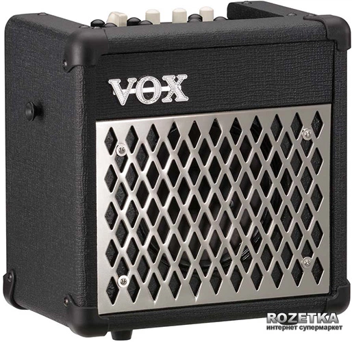 Комбопідсилювач VOX MINI5 Rhythm (211566) Black - Фото 2 Комбопідсилювач VOX MINI5 Rhythm (211566) Black - зображення 2