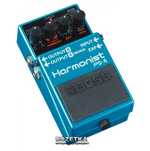 BOSS PS-6　Harmonist Педаль эффектов Boss PS-6 Harmonist – фото, отзывы, характеристики