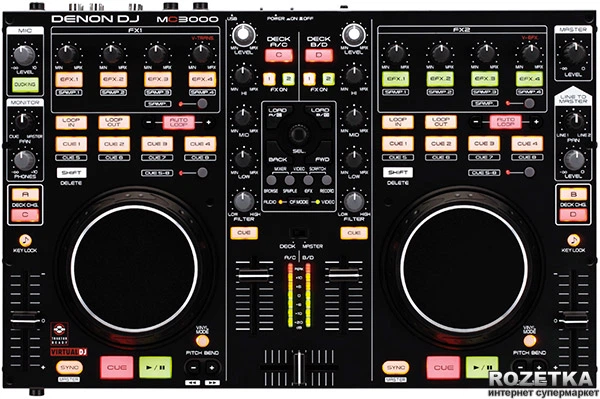 Denon DJ MC3000 (280 990) – фото, отзывы, характеристики в