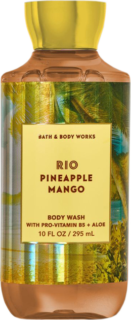 Акція на Гель для душу Bath&Body Works Body Wash with Pro-Vitamin B5+ Aloe Rio Pineapple Mango 295 мл від Rozetka