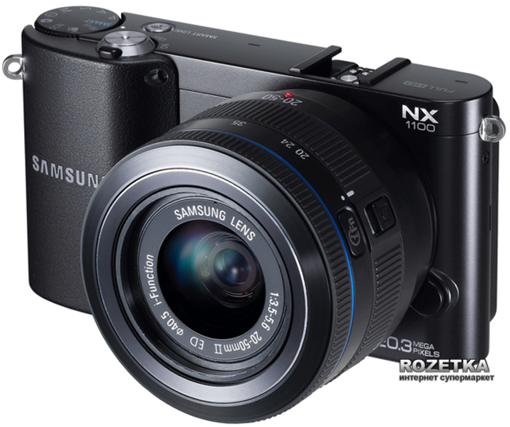 Фотоаппарат Samsung NX1100 20-50mm Kit Black + Adobe Photoshop ...