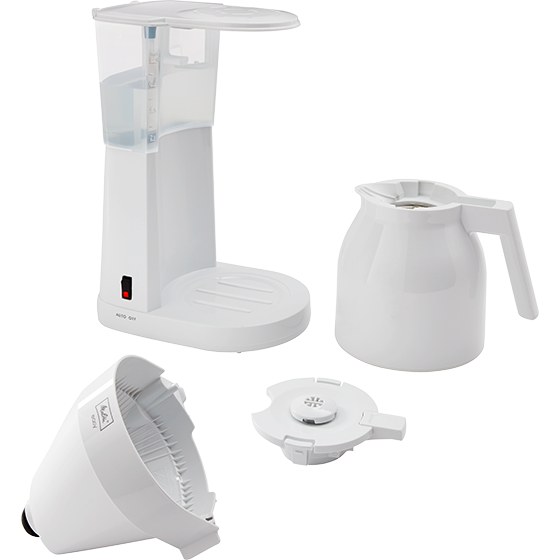 Крапельна кавоварка Melitta Easy II Therm white - зображення 5