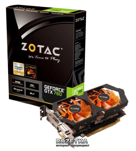 爆速SSD480G☆i5☆綺麗ゴールド♪ブルーレイ&カメラ！第７世代！Win11 Видеокарта Zotac PCI-Ex GeForce GTX 760 ОС 2048МB GDDR5 (256bit