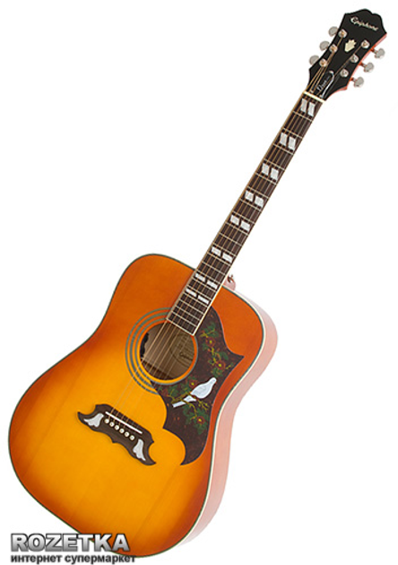 Гитара электроакустическая Epiphone Dove Pro (EEDVVBNH1) VBS