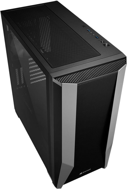 Корпус Sharkoon TG7M RGB Midi-Tower E-ATX Black (4044951035069) - зображення 3
