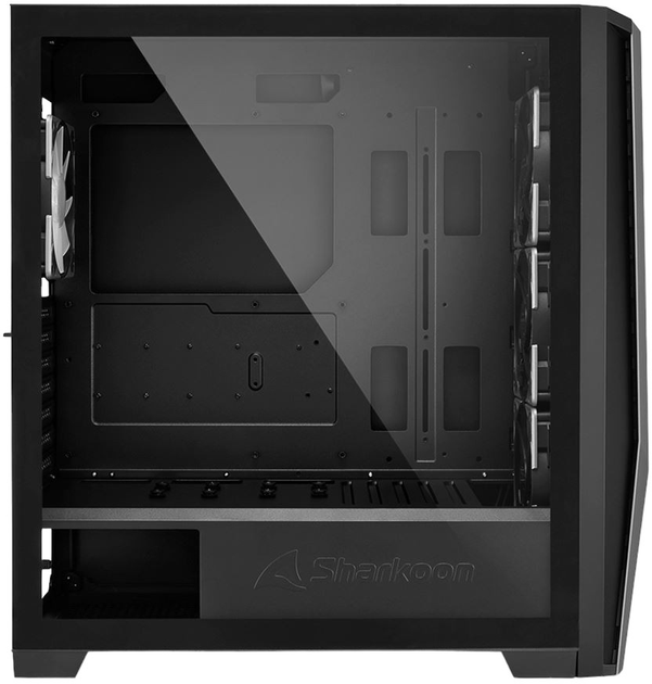 Корпус Sharkoon TG7M RGB Midi-Tower E-ATX Black (4044951035069) - зображення 4