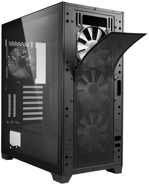 Корпус Sharkoon TG7M RGB Midi-Tower E-ATX Black (4044951035069) - зображення 7
