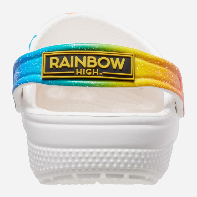Дитячі крокси для дівчинки Crocs Kids' Classic Rainbow High Clog 208117-90H-С12 29-30 Різнокольорові (196265195978) - зображення 4