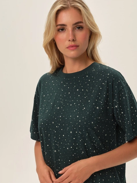 Koszula nocna damska Henderson 41890-79X 2XL Ciemnozielona (5903972332986) - obraz 4