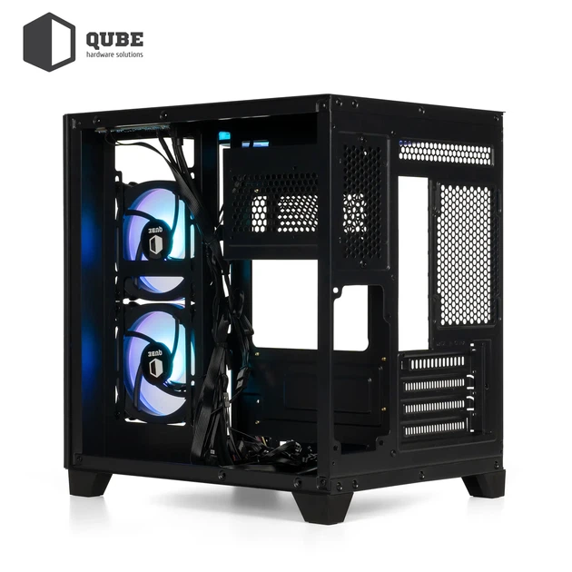 Корпус QUBE REEF ARGB Black (REEF_GBNU3) - Фото 7 Корпус QUBE REEF ARGB Black (REEF_GBNU3) - изображение 7